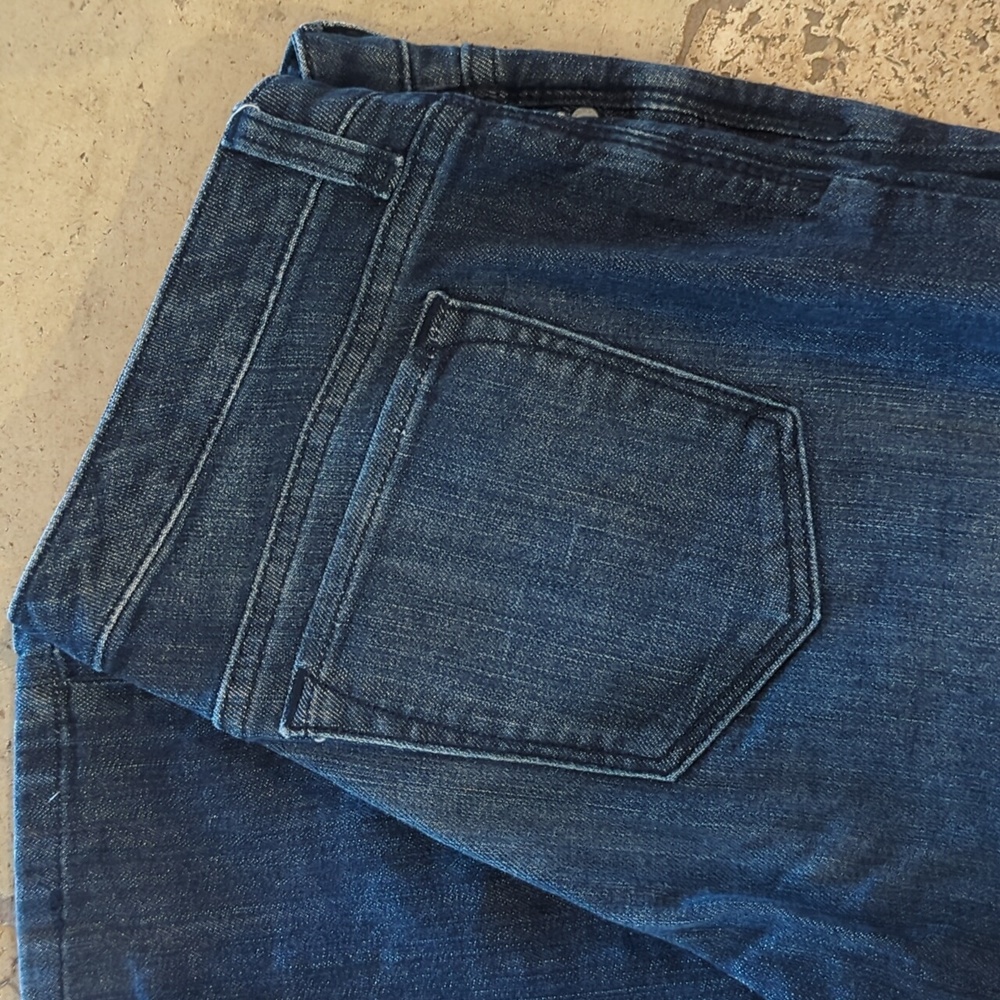 Banana Republic limited edition straight leg distress wash jeans